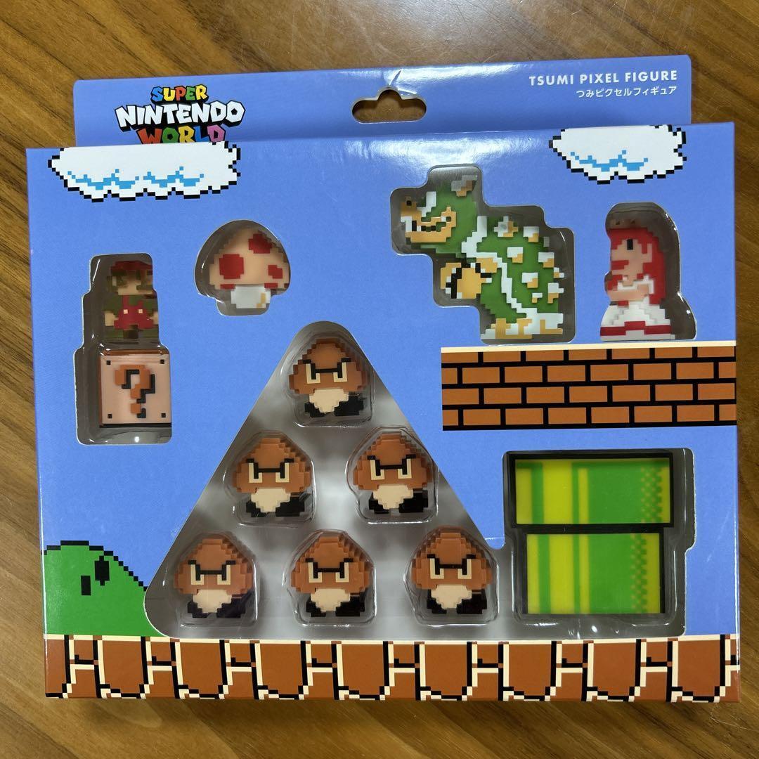 Super Mario Usj Limited Product Super Nintendo World Tsumi Pixel Figure