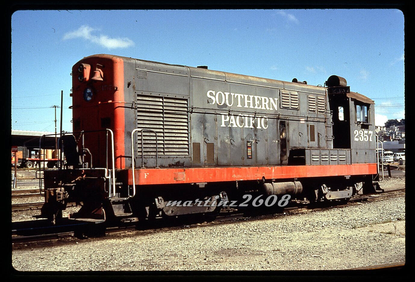 (MZ) DUPE TRAIN SLIDE SOUTHERN PACIFIC (SP) 2357 ROSTER