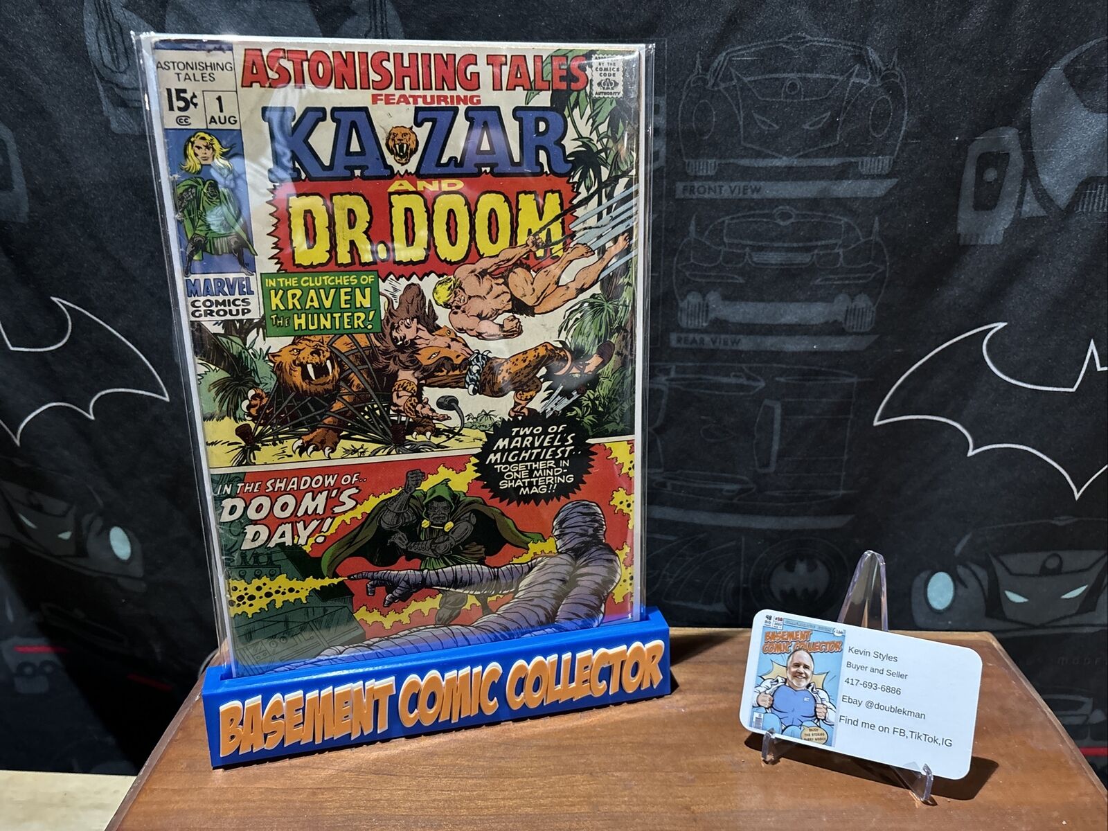 Astonishing Tales #1 1970 - Stan Lee Story, Ka-Zar and Doctor Doom.