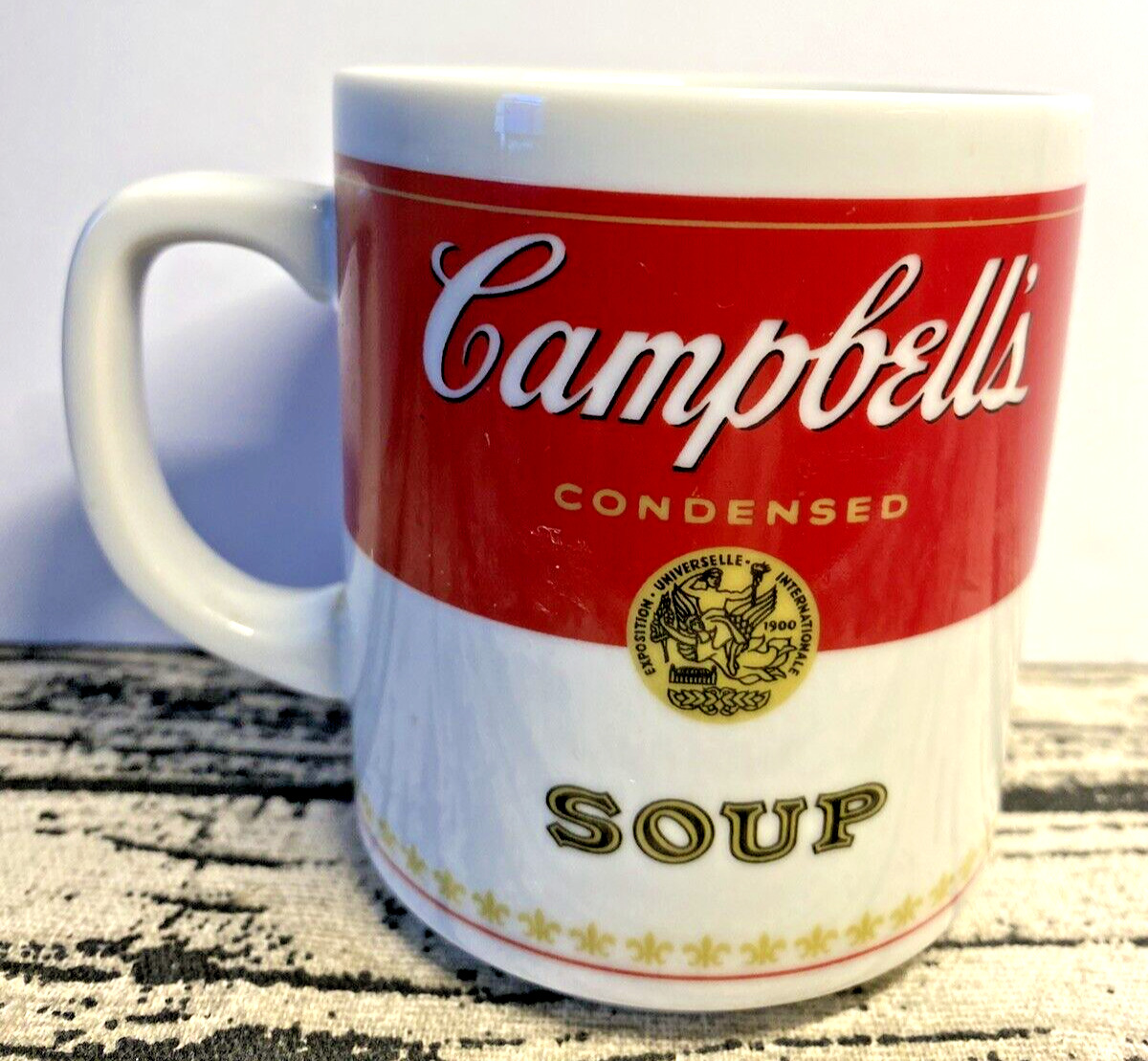 Campbell's Soup Genuine Porcelain Cup Great Condition Corning Glass Works