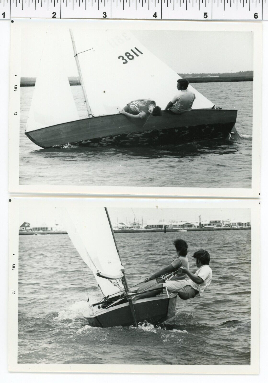 (2) Vintage 1972 SAILING photos / TRAINING Day 9 - Hangover SharkShat Techniques