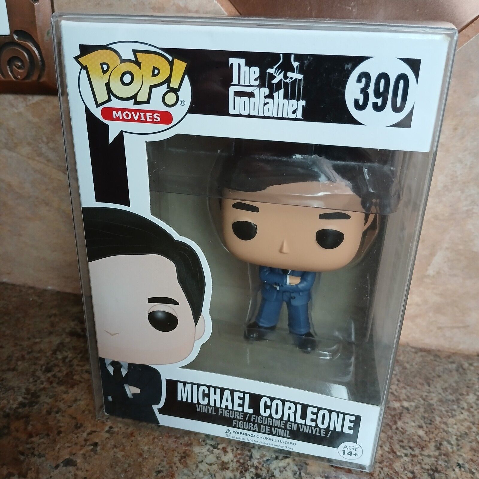 Funko POP The Godfather 390 Michael Corleone Blue Suit with PROTECTOR