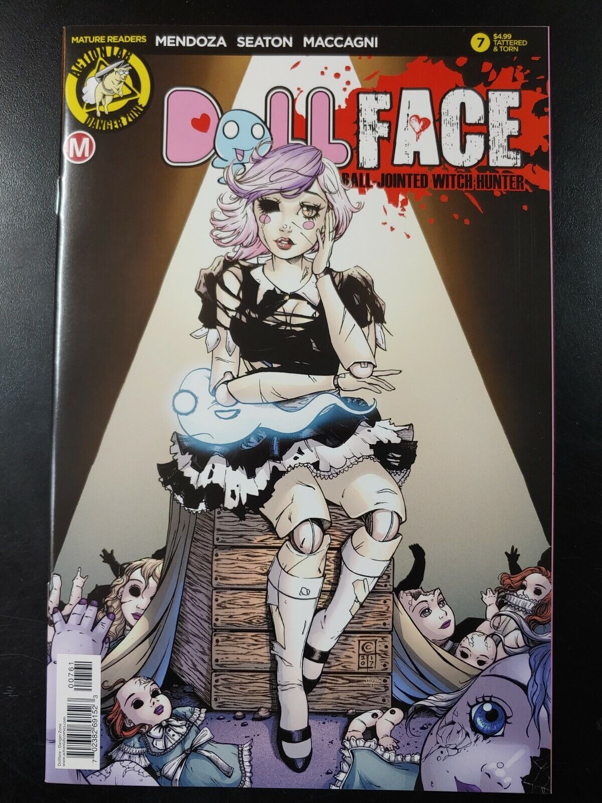 ⭐️ DOLLFACE #7f (2017 ACTION Lab Comics) VF/NM Book