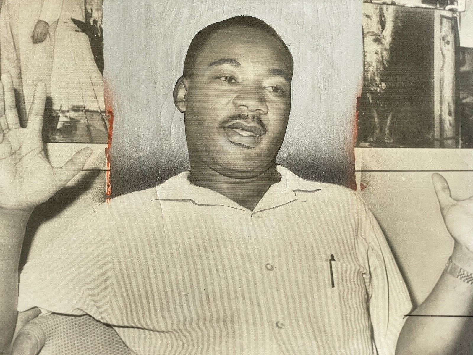 Martin Luther King Civil Rights Press Photograph 1964 #historyinpieces