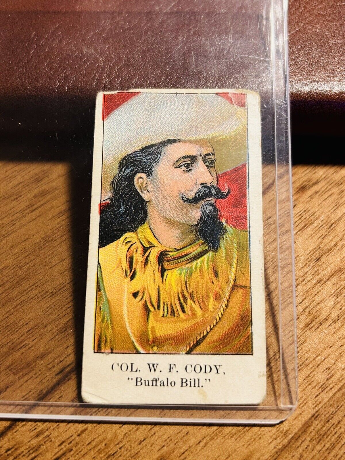 1910 E50 BUFFALO BILL CODY JOHN H. DOCKMAN & SON WILD WEST Gum - New To Market