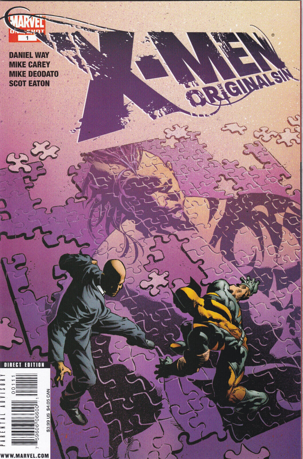 X-Men Original Sin #1 Marvel Comics One Shot 2008 Wolverine Daken Professor