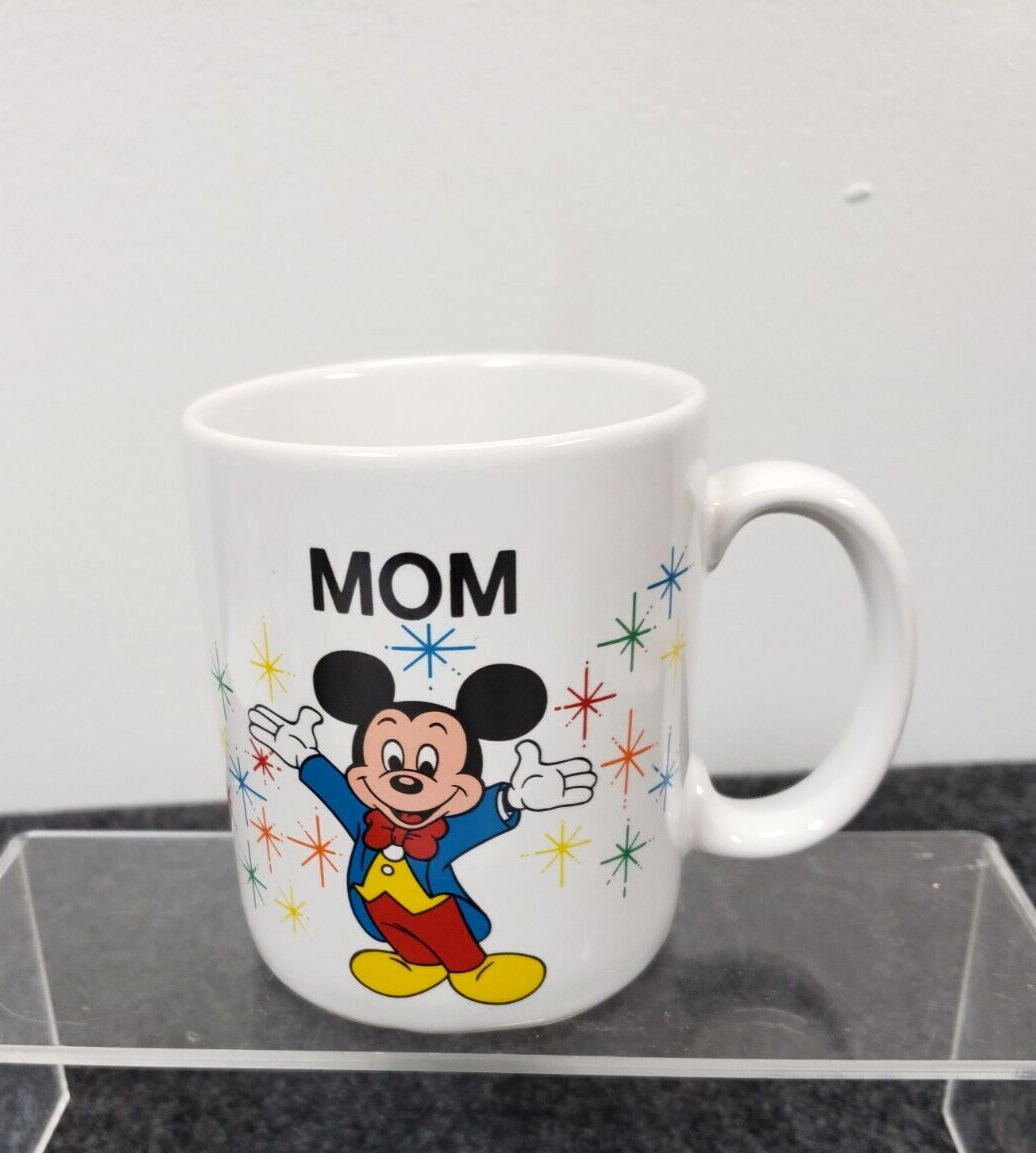 Vintage Walt Disney World Mickey Mouse Coffee Mug Cup Mom