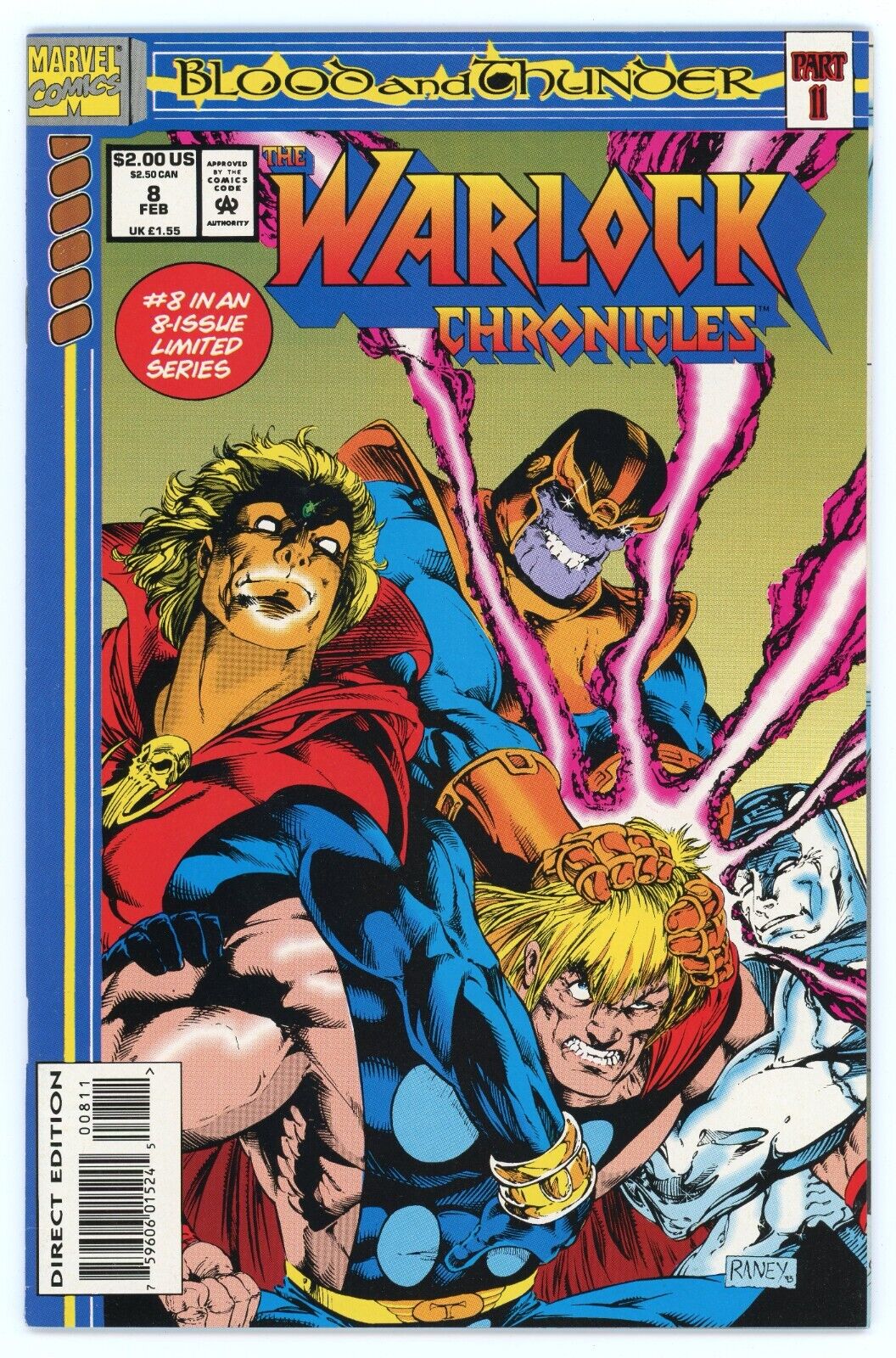 Warlock Chronicles #8 Marvel Comics 1994