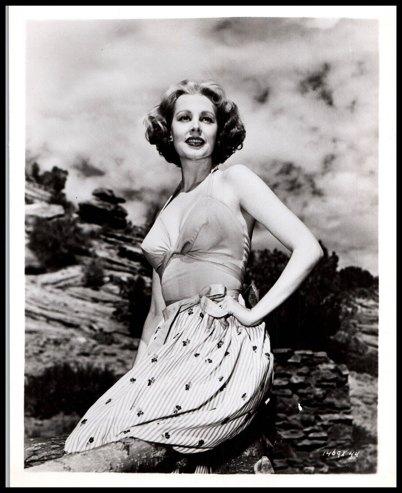 HOLLYWOOD BEAUTY ARLENE DAHL 1940s STUNNING PORTRAIT SEXY BUSTY ORIG Photo 200