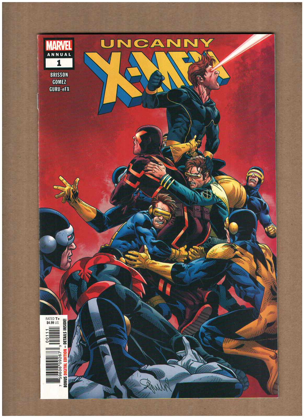 Uncanny X-Men Annual #1 Marvel Comics 2019 CYCLOPS Larroca Variant NM 9.4
