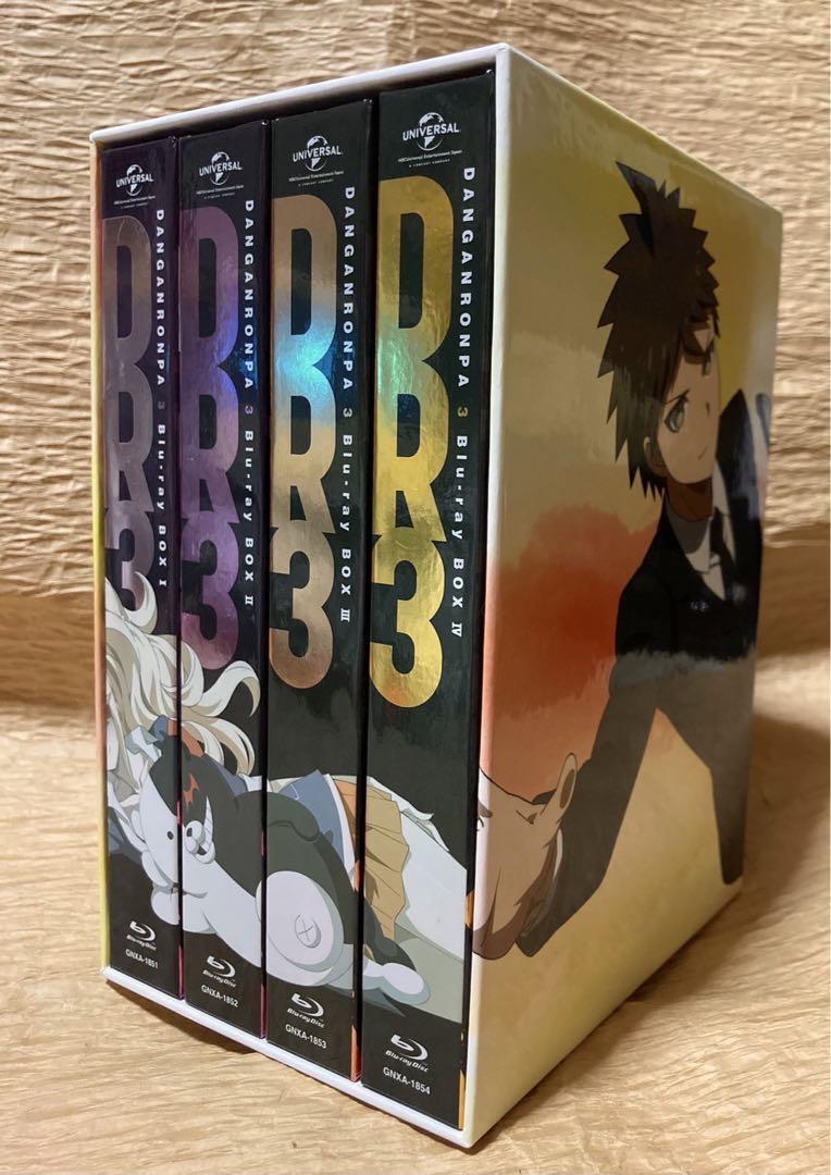 Danganronpa 3 Blu-ray 1~4 Volume Set with BOX Anime