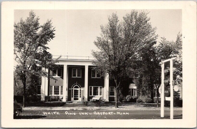 1940s BAYPORT, Minnesota RPPC Real Photo Postcard \