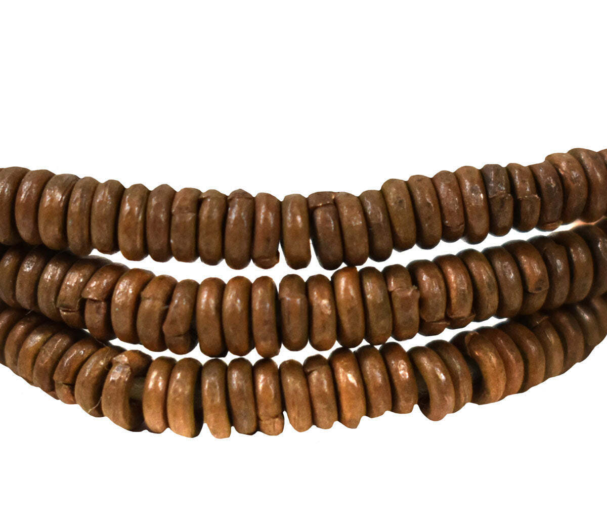 Copper Heishi Trade Beads Ethiopian