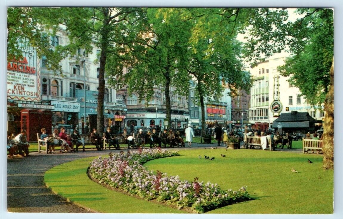 Leicester Square LONDON UK 1969 Postcard