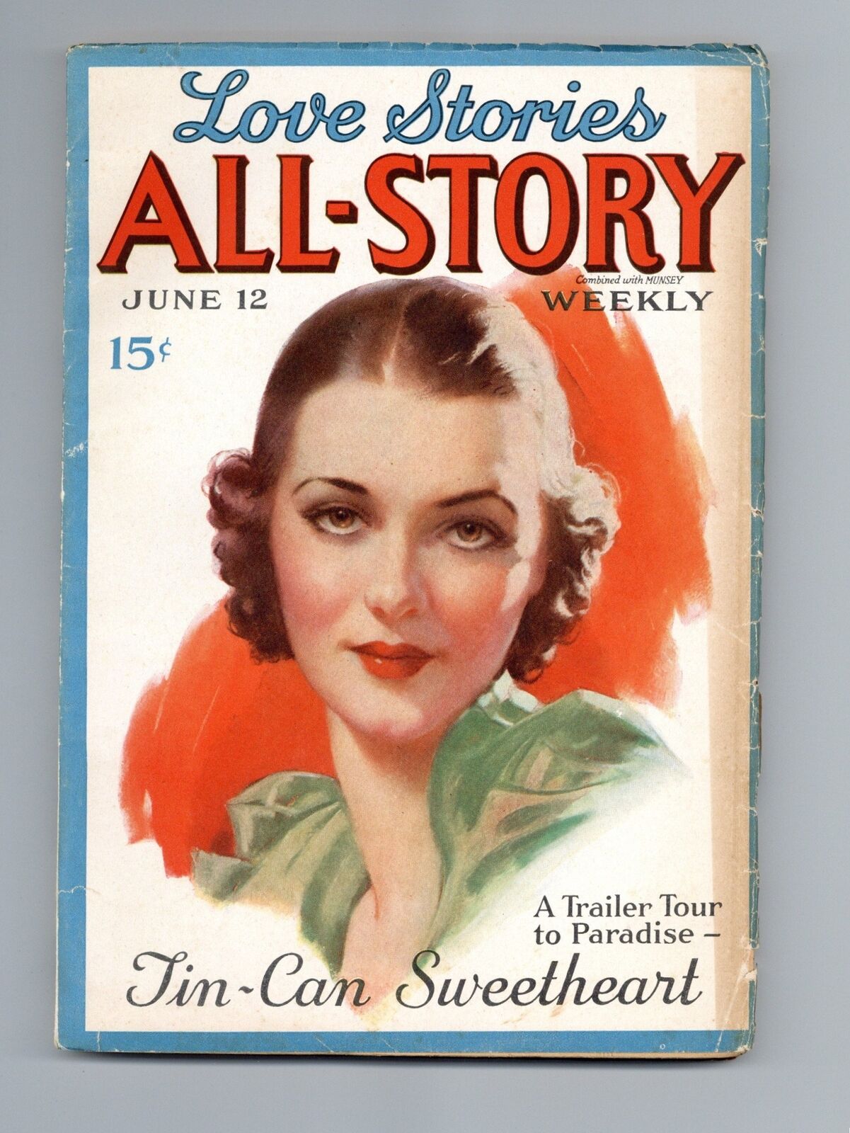 All-Story Love Pulp Vol. 67 #4 VG 1937