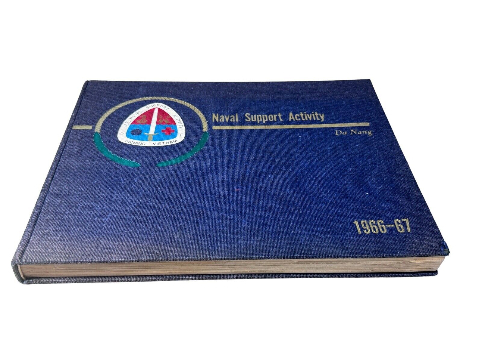 Vintage U.S. Navy Naval Support Activity Da Nang Vietnam 1966 - 1967 Book
