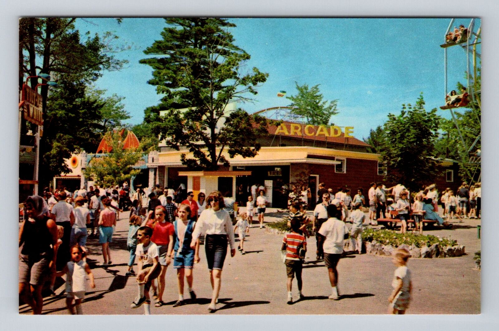 Salem NH-New Hampshire, Canobie Park, Antique, Vintage Souvenir Postcard