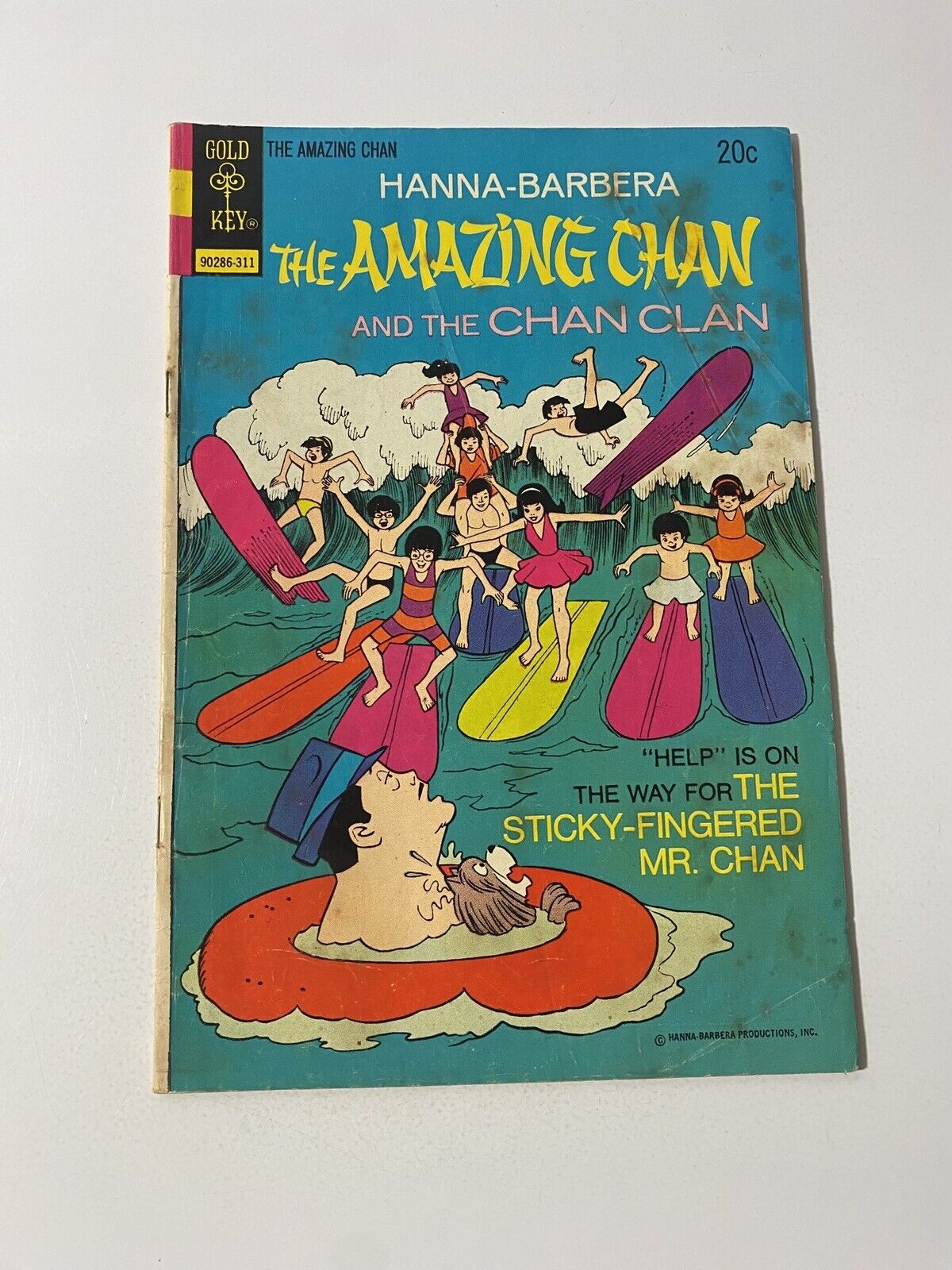 The Amazing Chan #3 Gold Key Comics 1973 Bronze Age