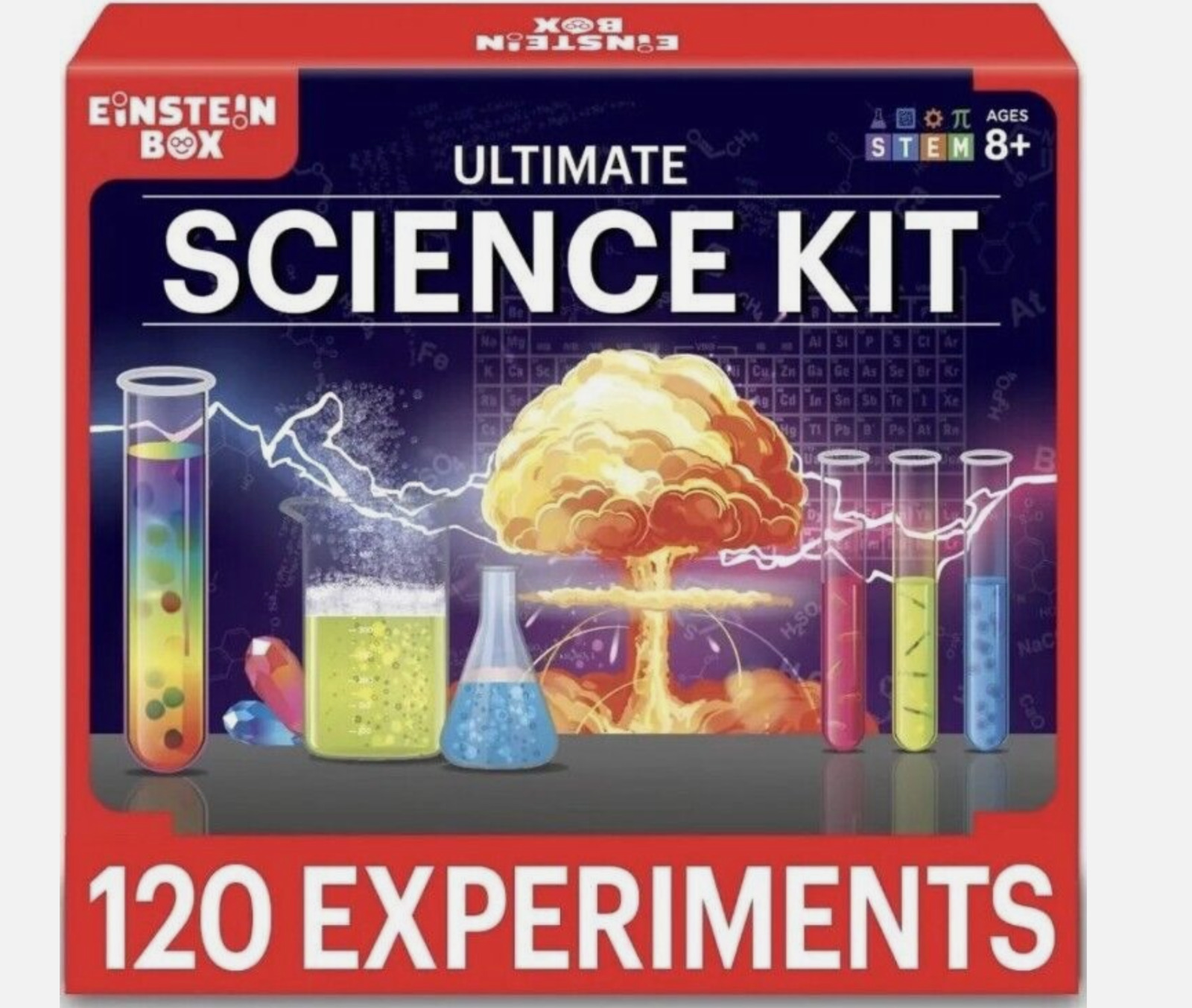 NEW EINSTEIN BOX ULTIMATE SCIENCE KIT 120 EXPERIMENTS FOR KIDS STEM