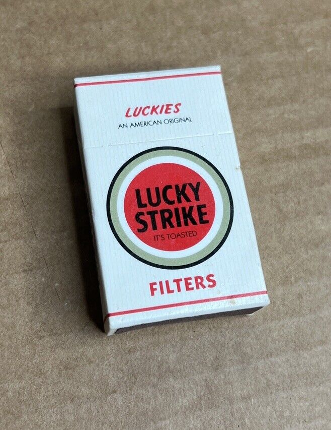 Vintage Lucky Strike Match Books Look Like Cigarette Packs VHTF (18 available)