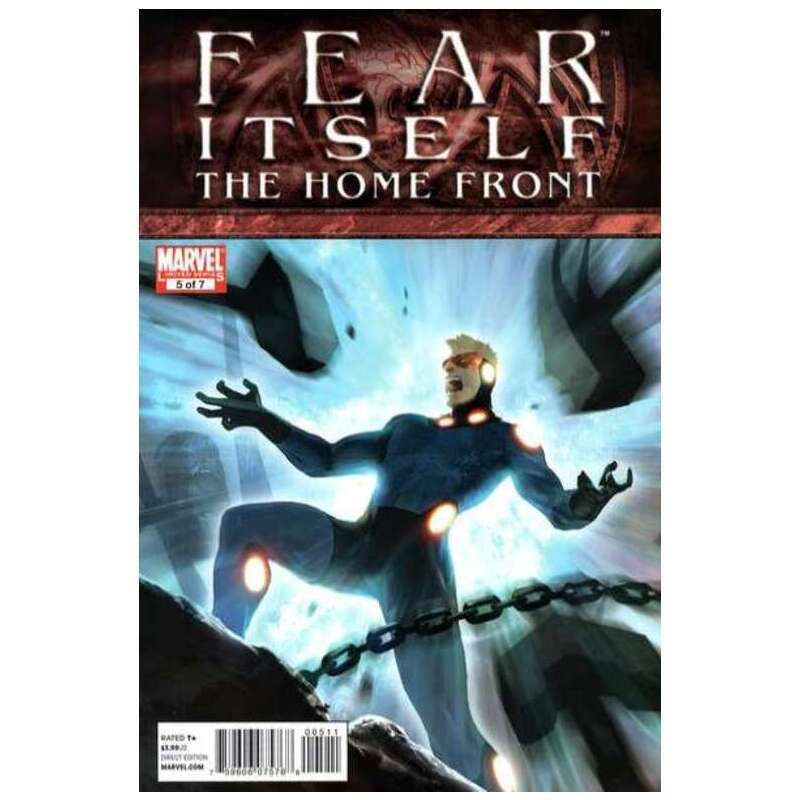 Fear Itself: The Home Front #5 in Near Mint minus condition. Marvel comics [h\'