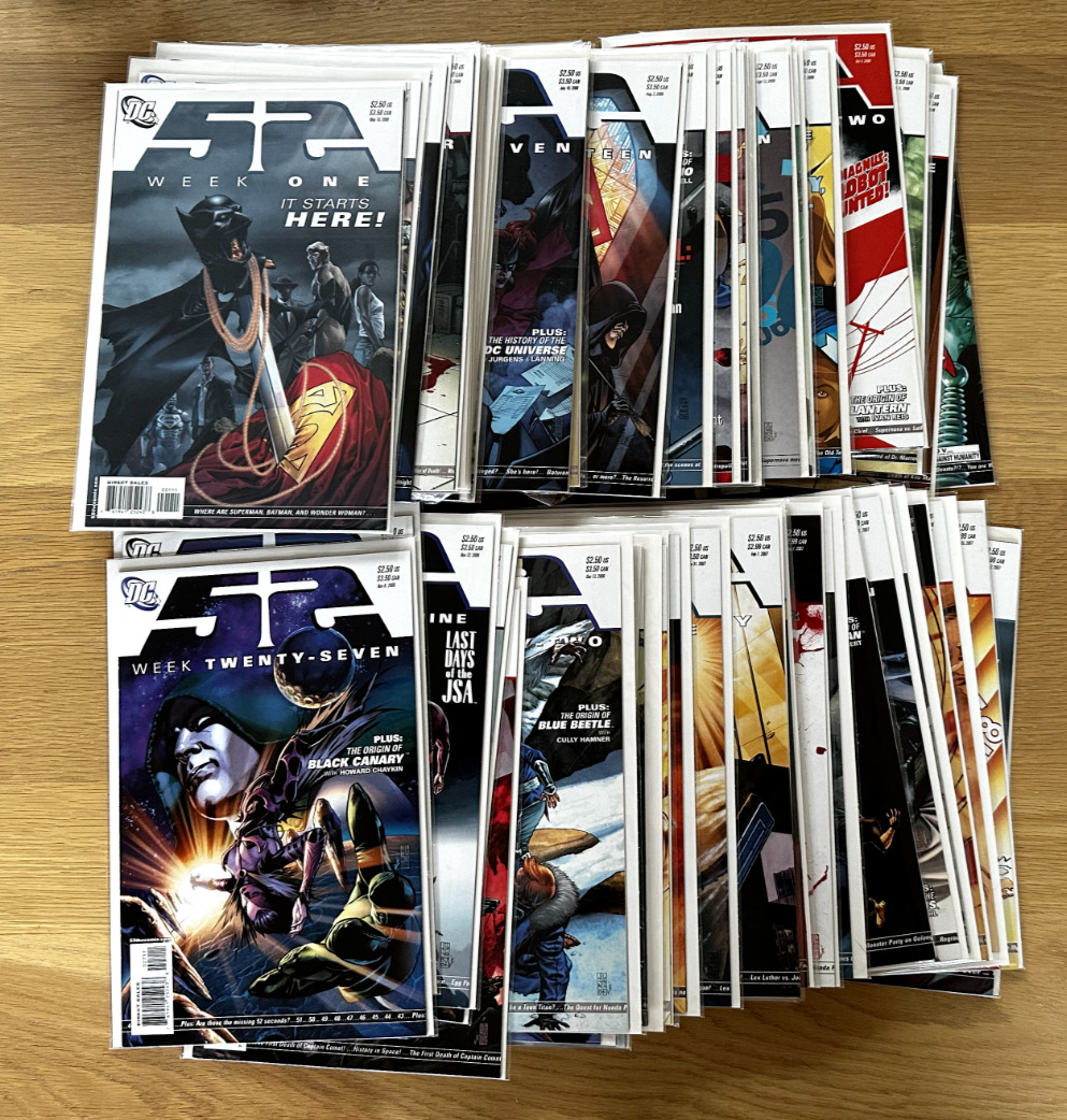 DC COMICS 52 -- Week #1 - 52 - Full Set - Complete
