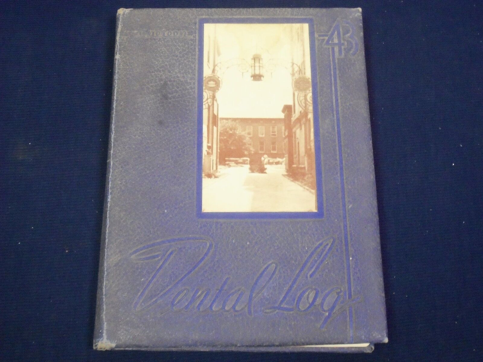 1943 DENTAL LOG TEMPLE UNIVERSITY YEARBOOK - PHILADELPHIA - NICE PHOTOS - YB 132