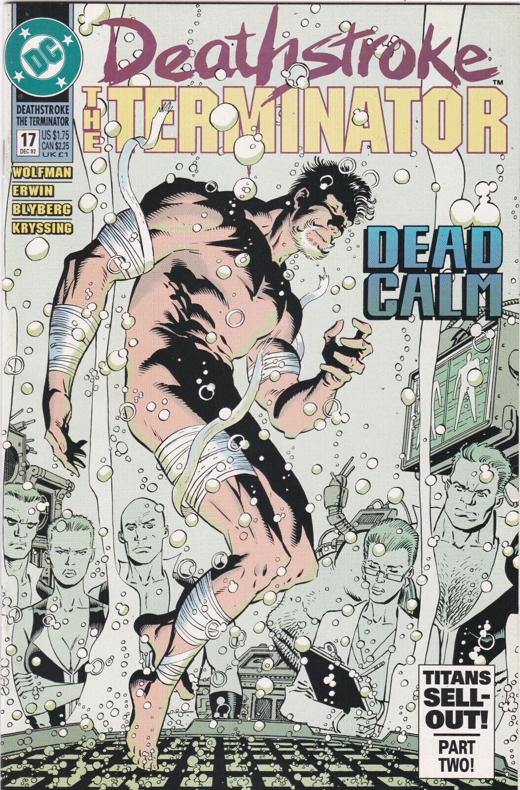 Deathstroke the Terminator #17, Vol. 1 (1991-1996) DC Comics, High Grade