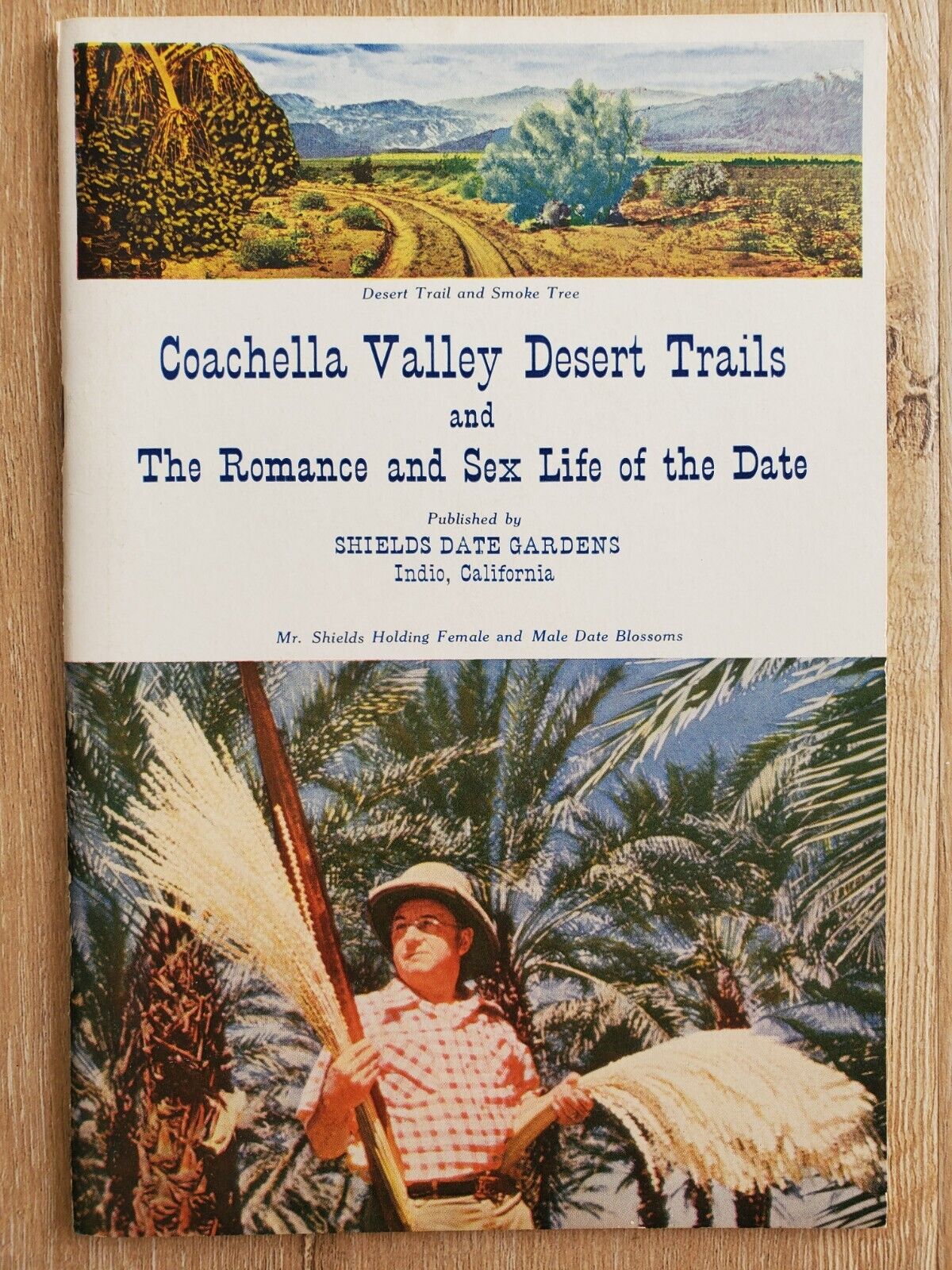 SHIELDS DATE GARDENS 1957 Coachella Valley Desert Trails & Sex Life of the Date