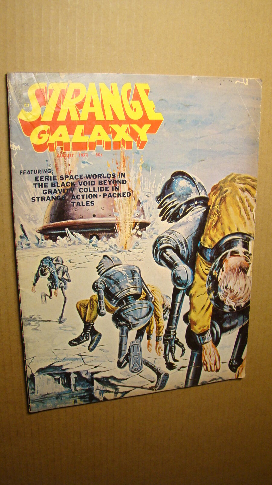 STRANGE GALAXY 11 *SOLID COPY* AUGUST 1971 EERIE PUBLICATIONS SCARCE