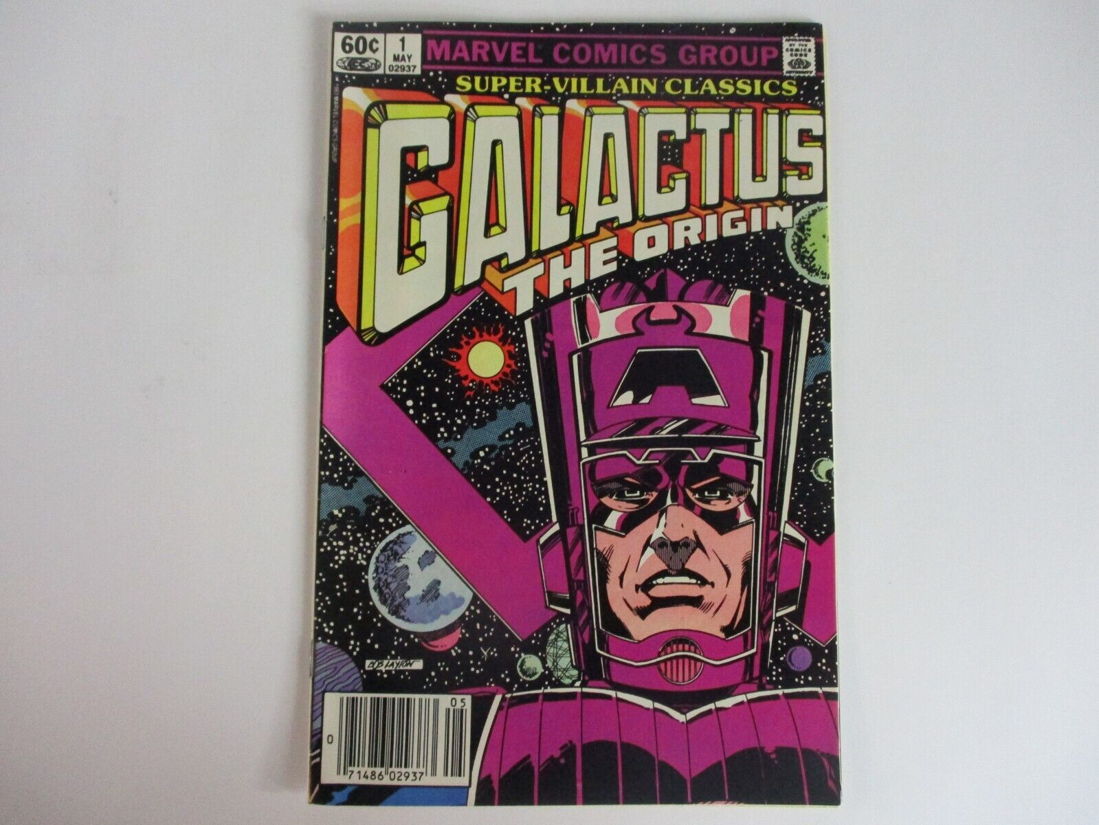 Marvel Comics SUPER VILLAIN CLASSICS #1: GALACTUS May 1983 VERY NICE