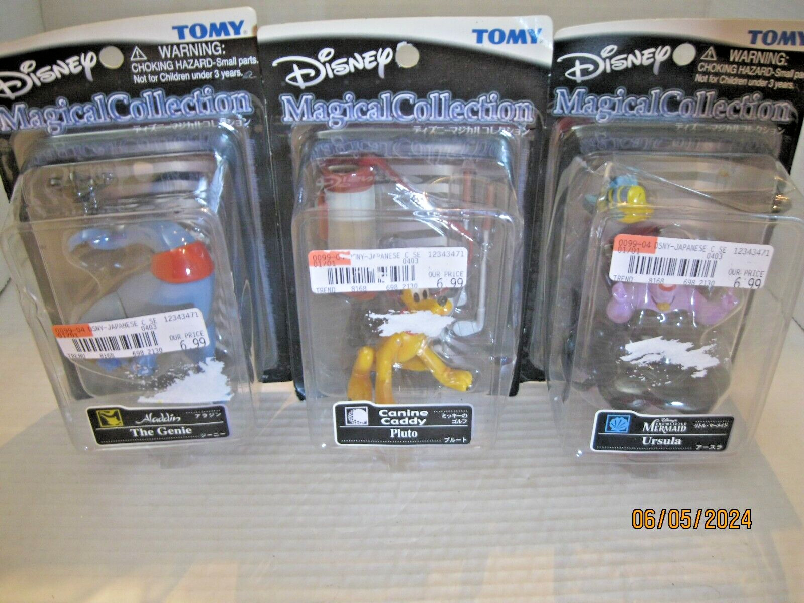 Disney Magical Collection Tomy Figures Lot Of 3