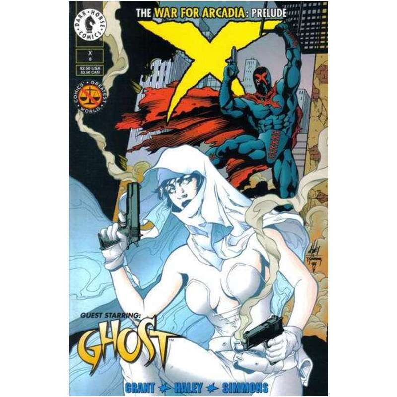 X (1994 series) #8 in Very Fine condition. Dark Horse comics [m]
