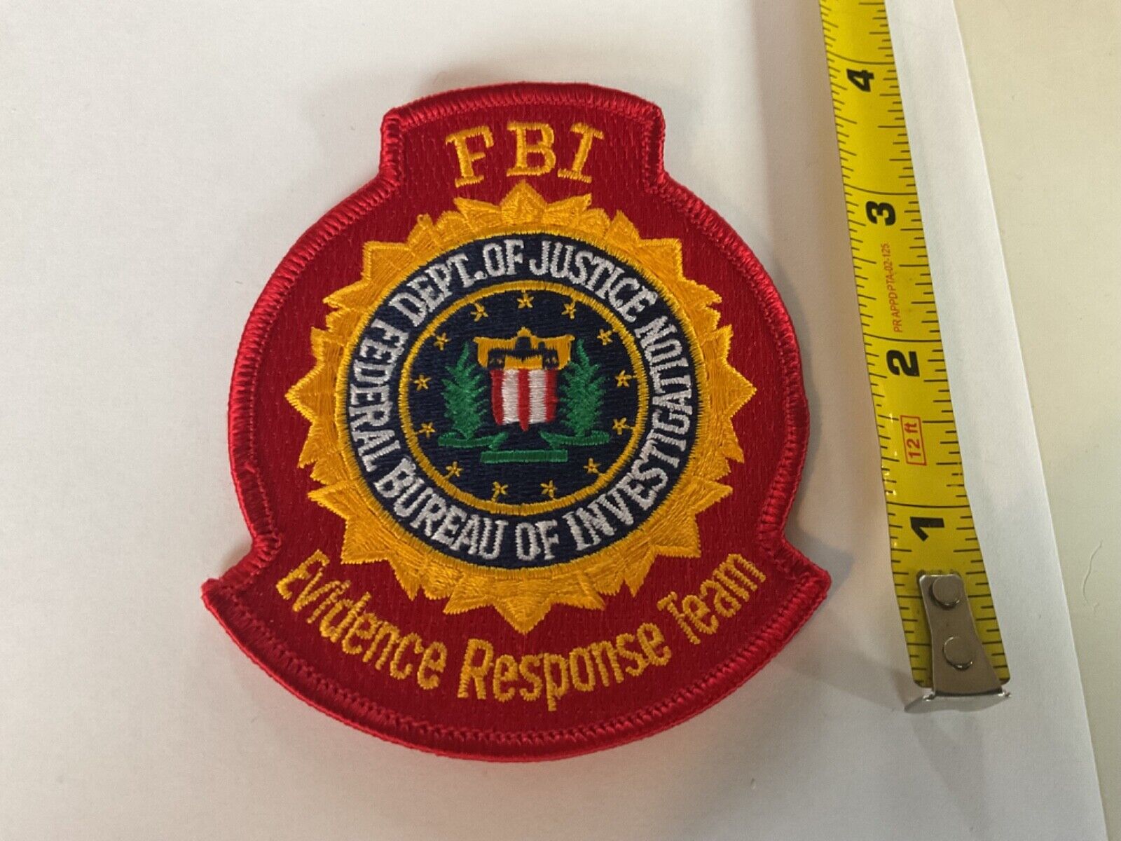 FBI Evidence Response Team collector patch