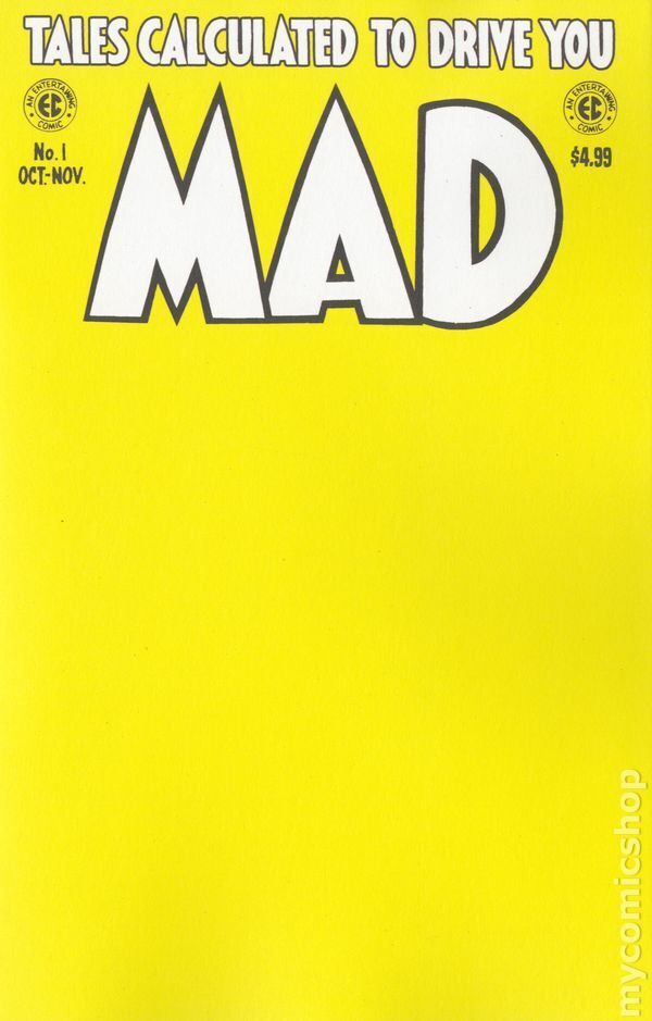 Mad Magazine Facsimile Edition 1B 2024 Stock Image