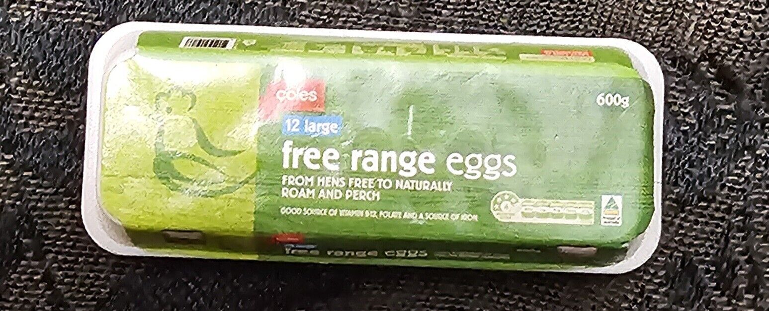 Coles Little Shop - Free range eggs