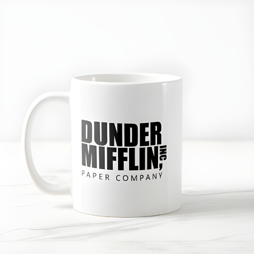 Dunder Mifflin, Inc. Paper Company The Office TV Show Coffee Mug Cup