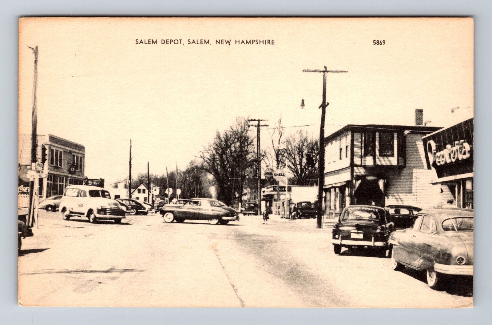 Salem NH-New Hampshire, Salem Depot, Antique, Vintage Postcard