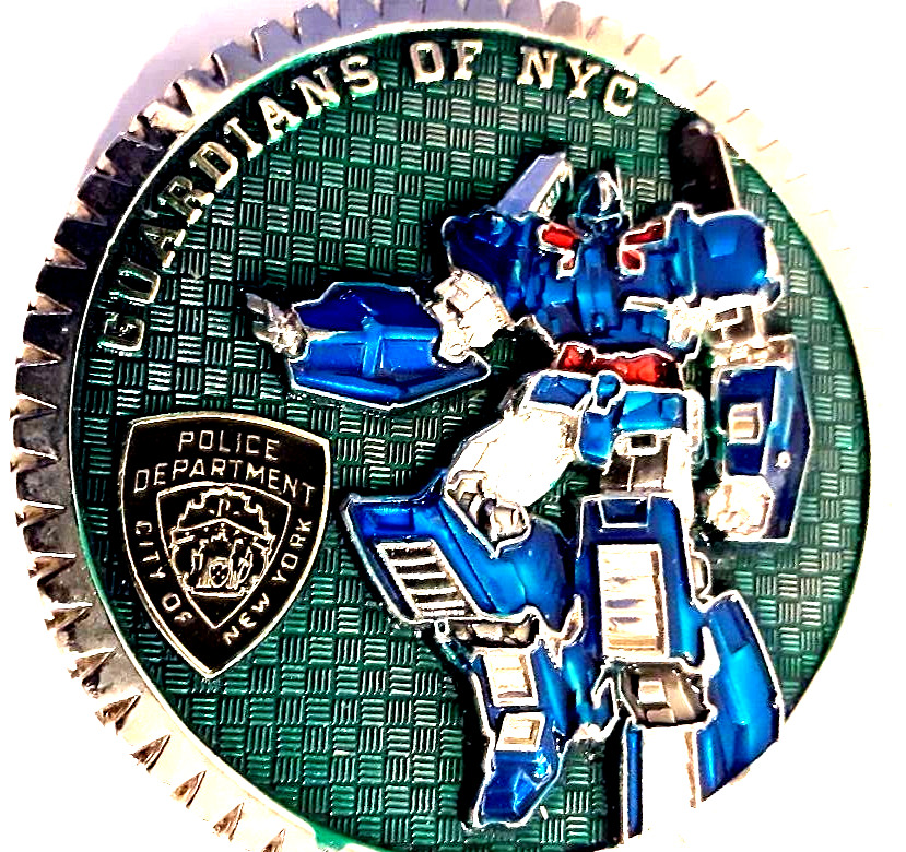 ULTRA RARE NYPD 3D GUARDING OF THE CITY OPTIMUS PRIME 2.43 