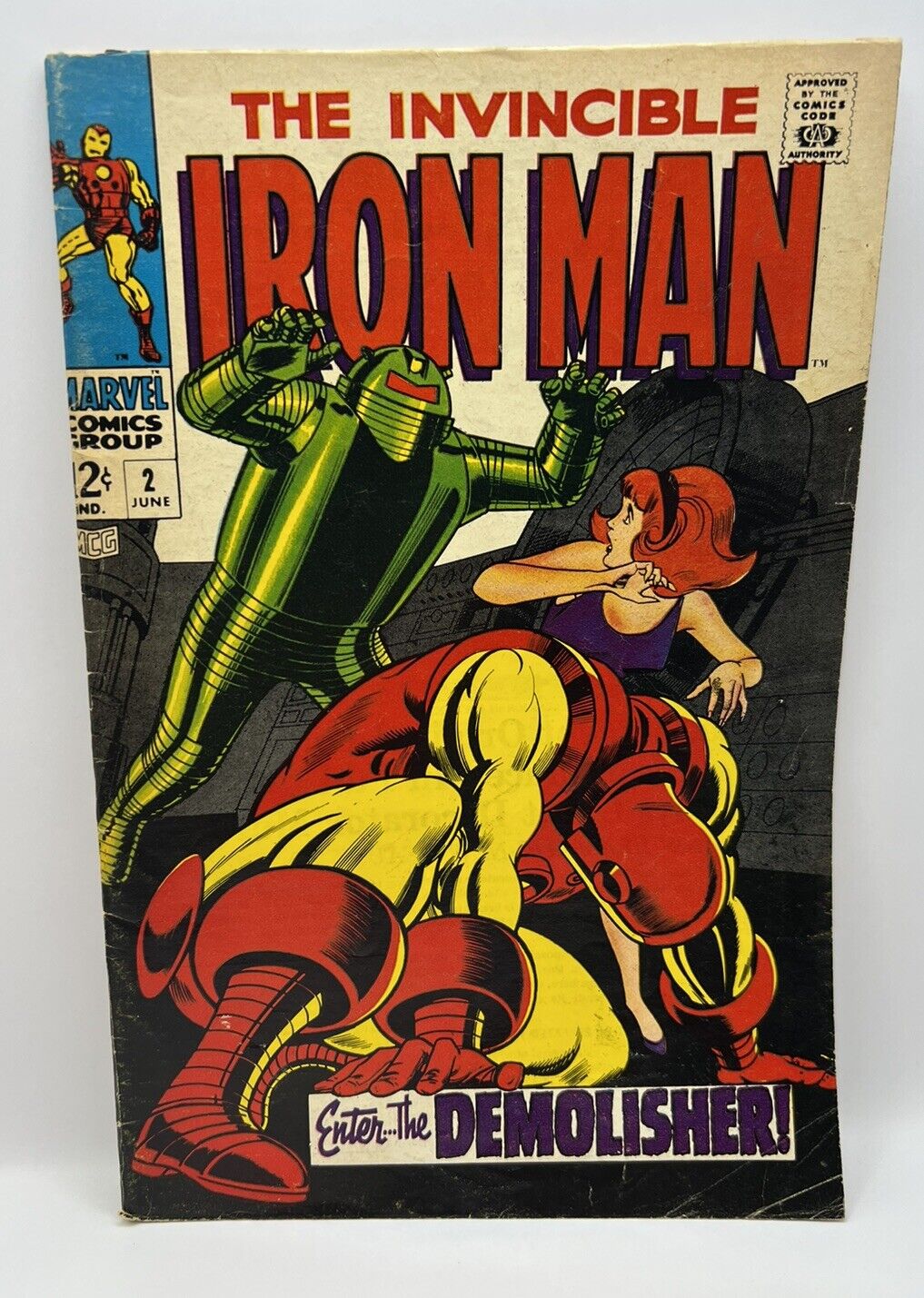 Iron Man #2 1968 Silver Age Marvel Comics