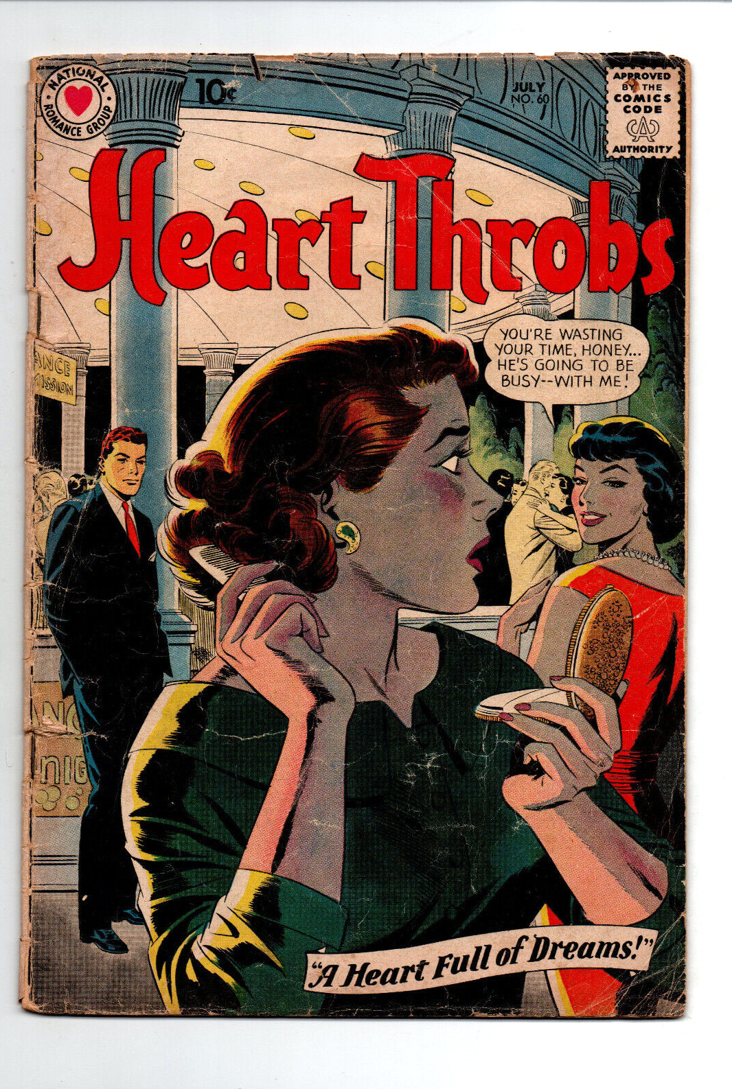 Heart Throbs #60 - Romance - DC Comics - 1957 - PR/FR