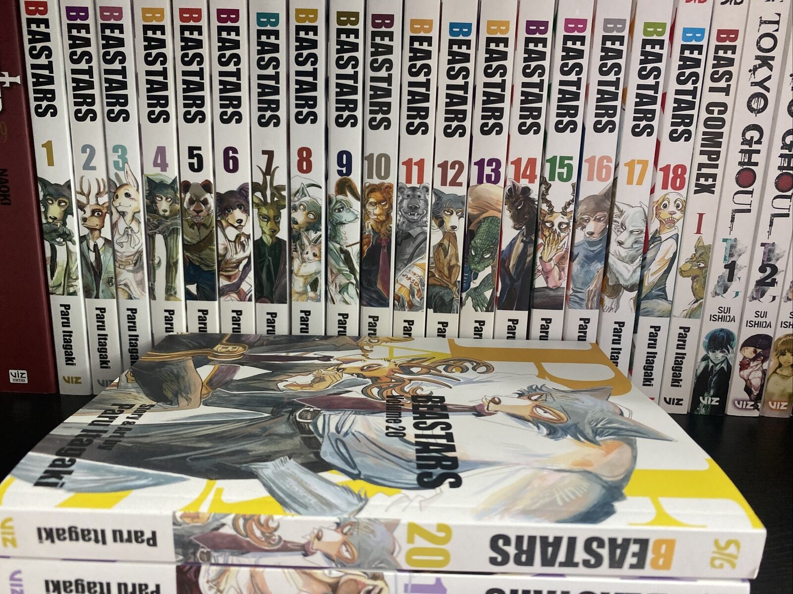 Beastars Vols 1-20 + Beast Complex Manga Set