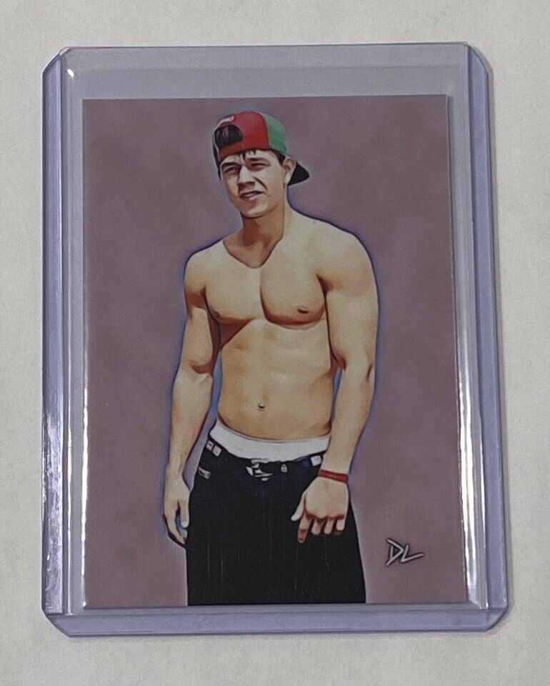 Mark Wahlberg Limited Edition Artist Signed “Marky Mark” Trading Card 1/10