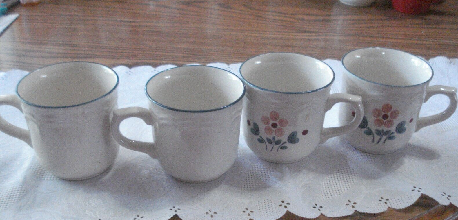 Vintage Cumberland Stoneware, Brambleberry, Tea Cup, Coffee Mug, Set Of 4 Japan
