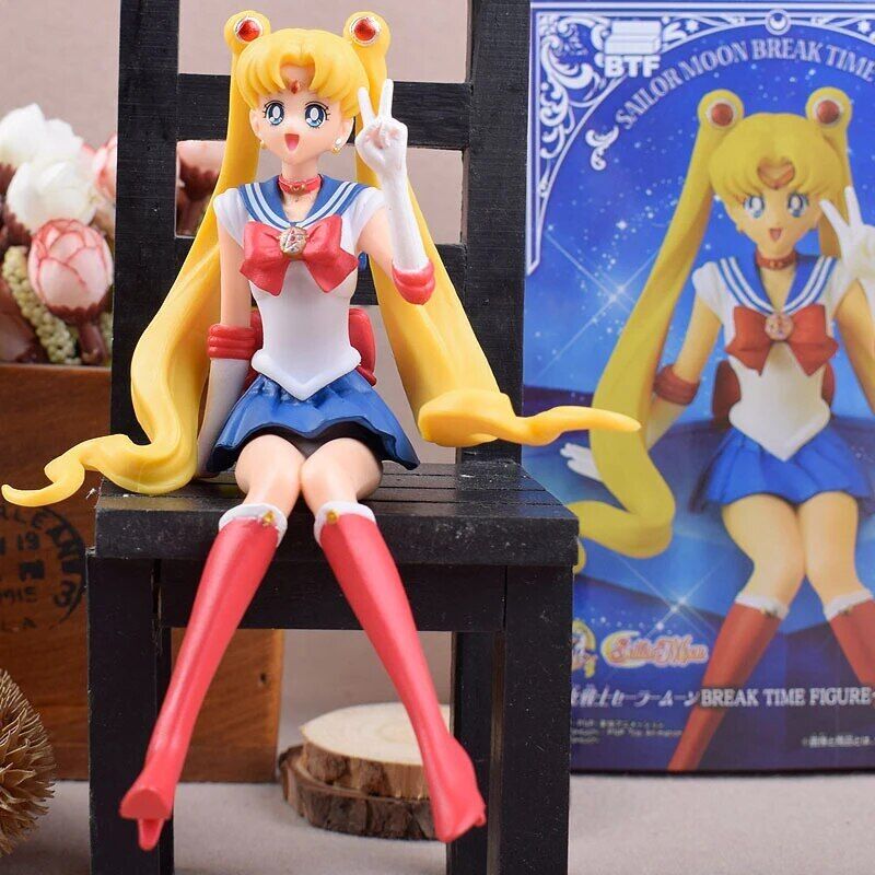 Sailor Moon Figurine Model Sailor Mars Jupiter Mercury Venus With Box Gift Doll