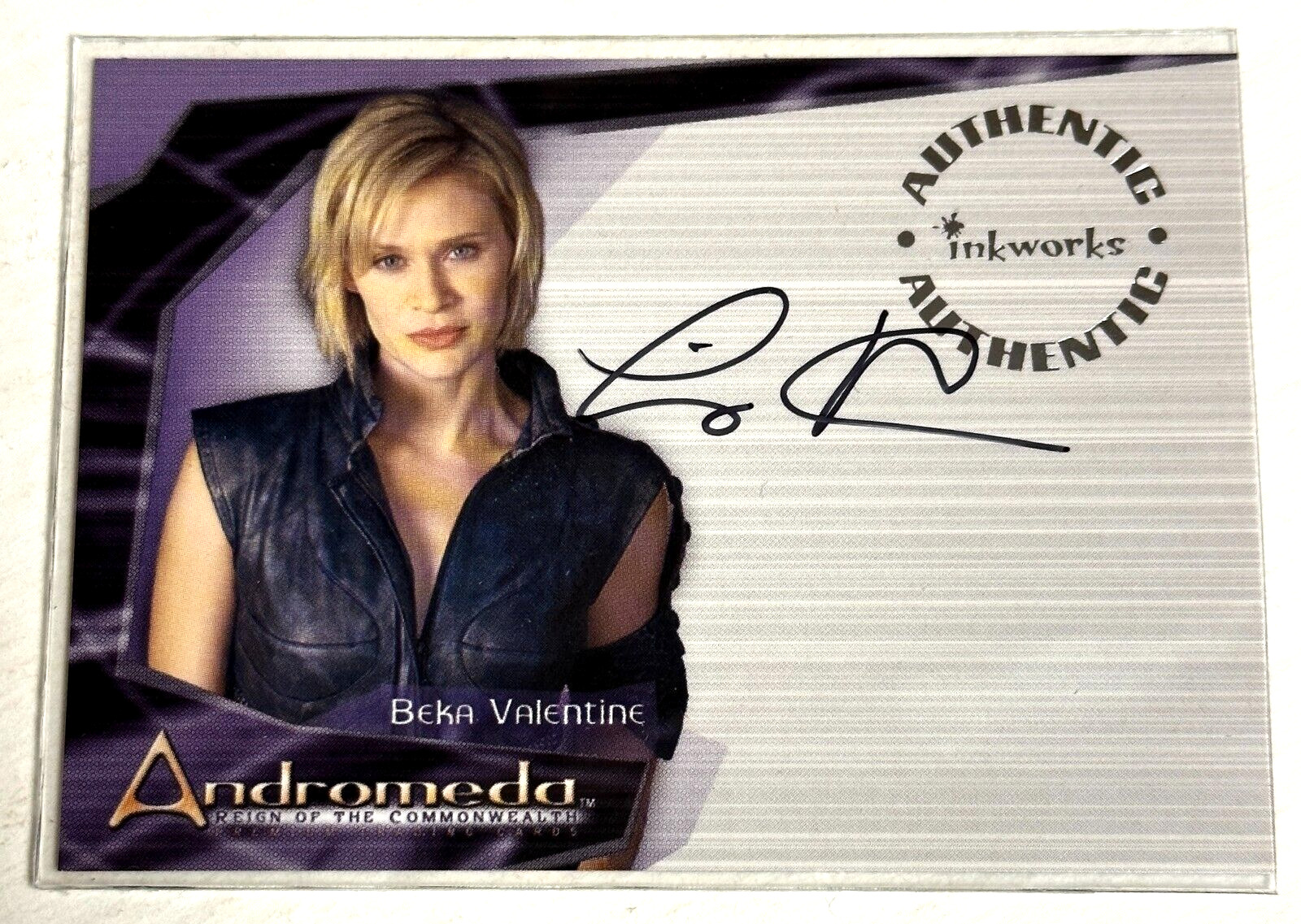 2004 Andromeda: Reign of the Commonwealth Autograph Card Signed by Lisa Ryder
