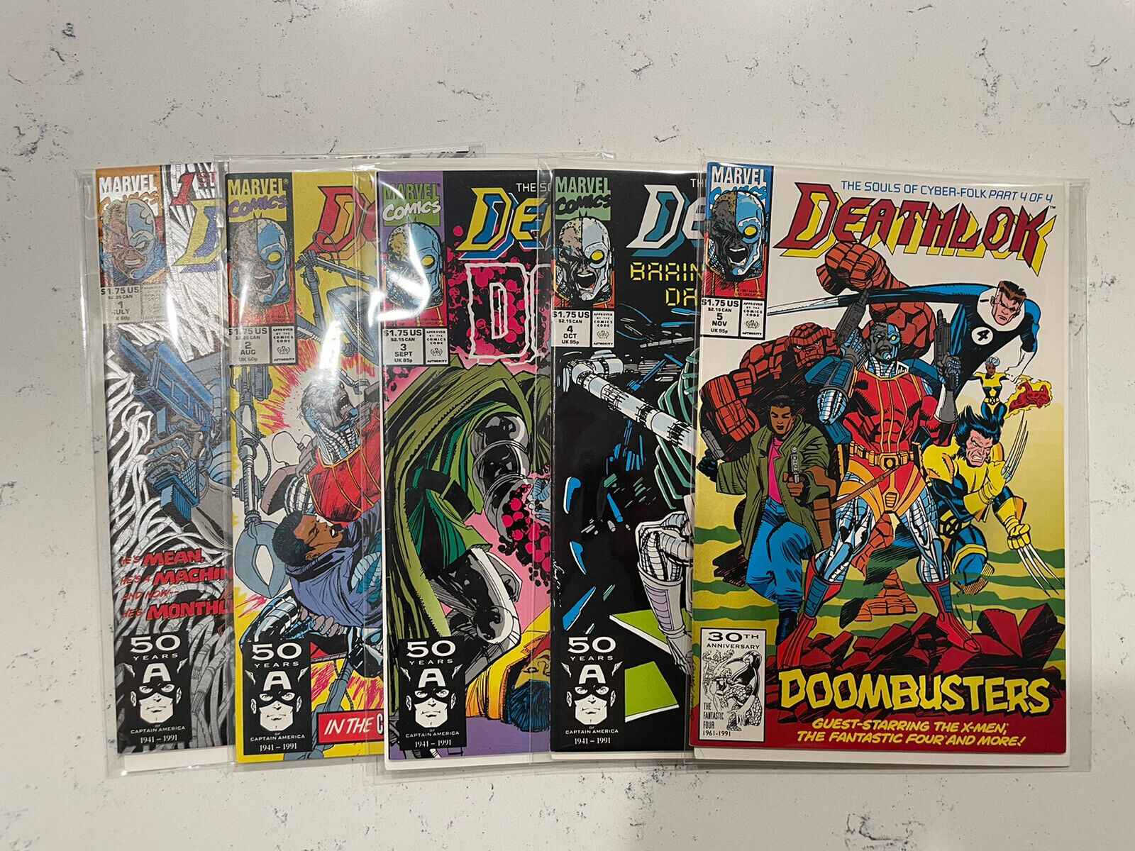 Deathlok #1-5 | Marvel Comics | NM | 1996