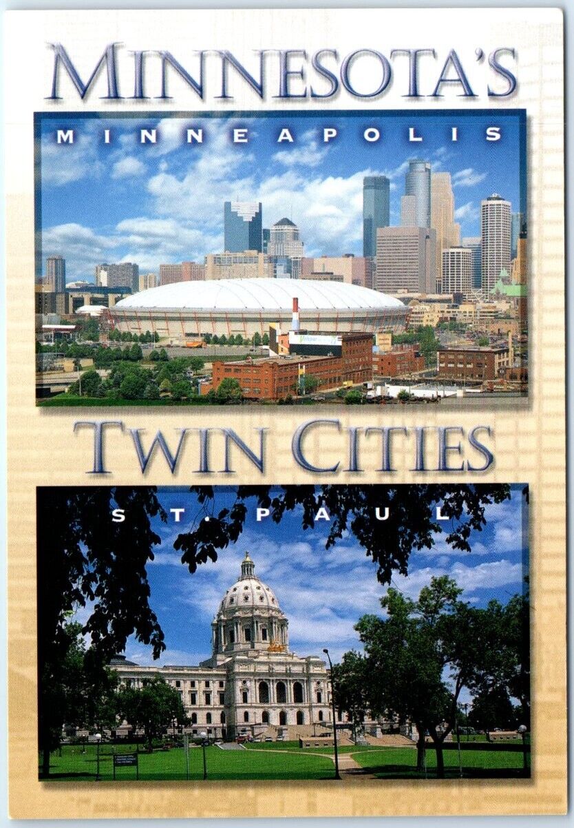 Postcard - Minnesota\'s Twin Cities - Minnesota
