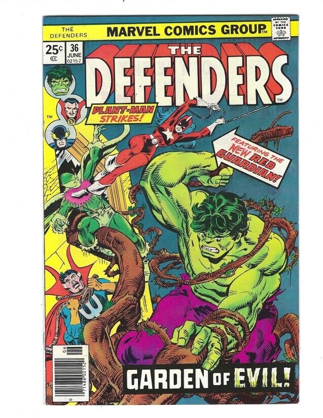 Defenders #36 1976 Unread NM- or better Garden of Evil  Valkyrie Combine