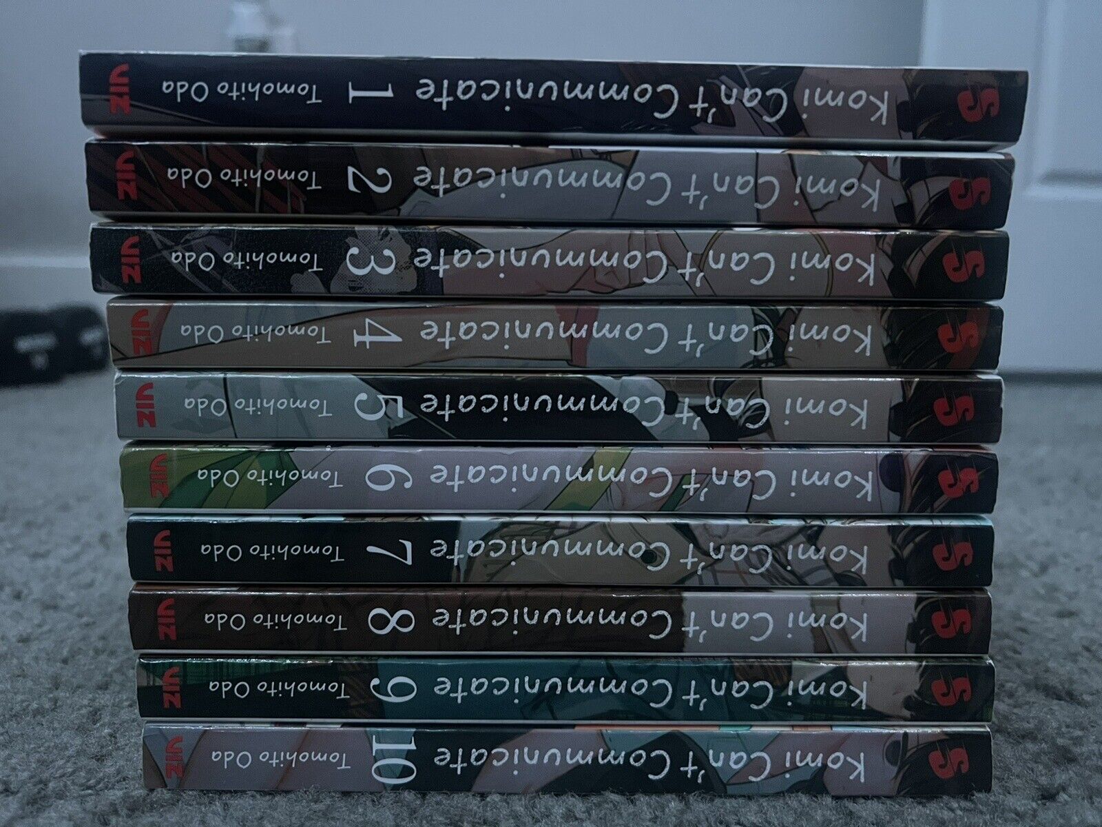 Komi Can't Communicate Manga Volumes 1-10